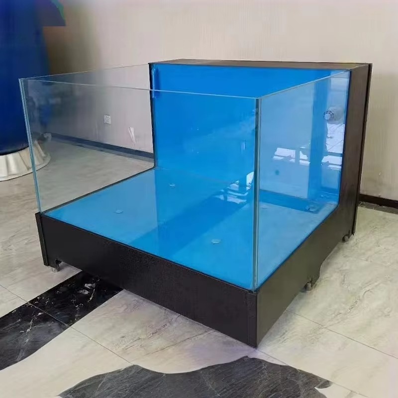Marine Aquarium All In One - Acuario Cuadrado de Vidrio para Peces