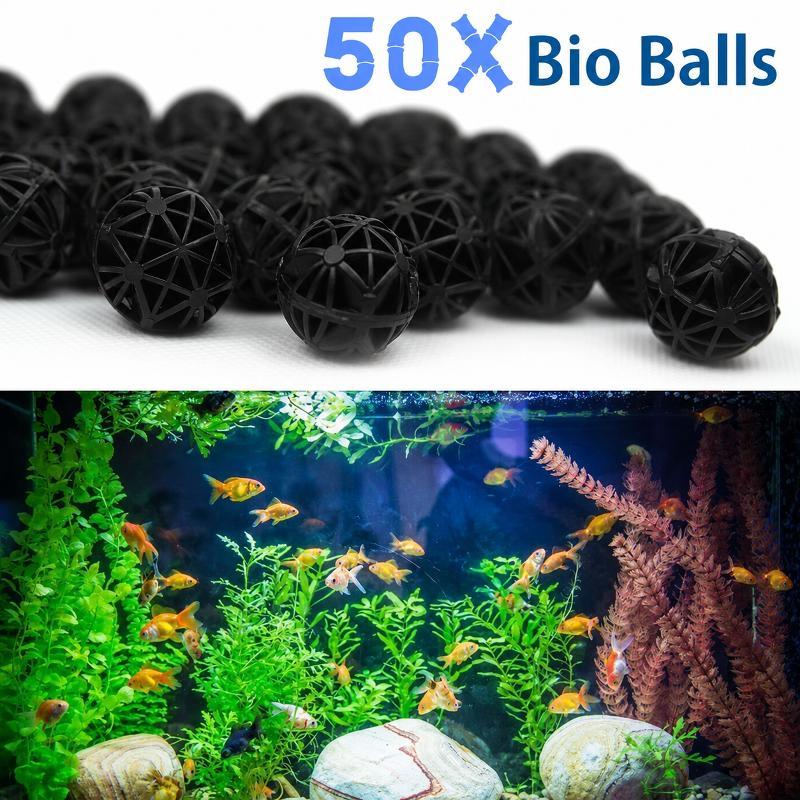 50 Piezas de Bolas de Filtro B - Marine Aquarium & Regional Centre Reviews reseña y precio