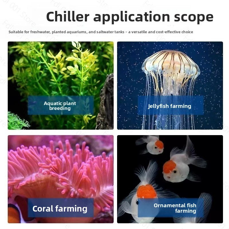 Nuevo Enfriador de Acuario GS1 - Marine Aquarium Temperature reseña y precio