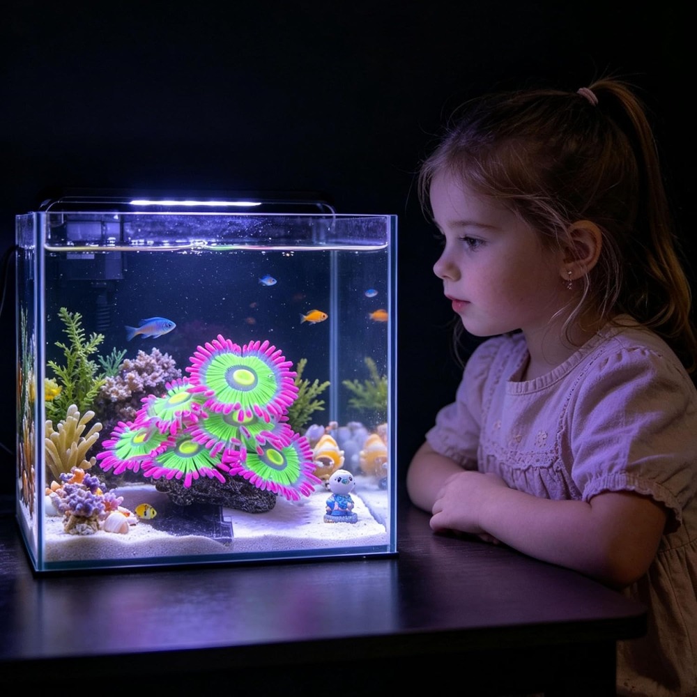 Decoraciones Luminosas para Ac - Marine Aquarium All In One reseña y precio
