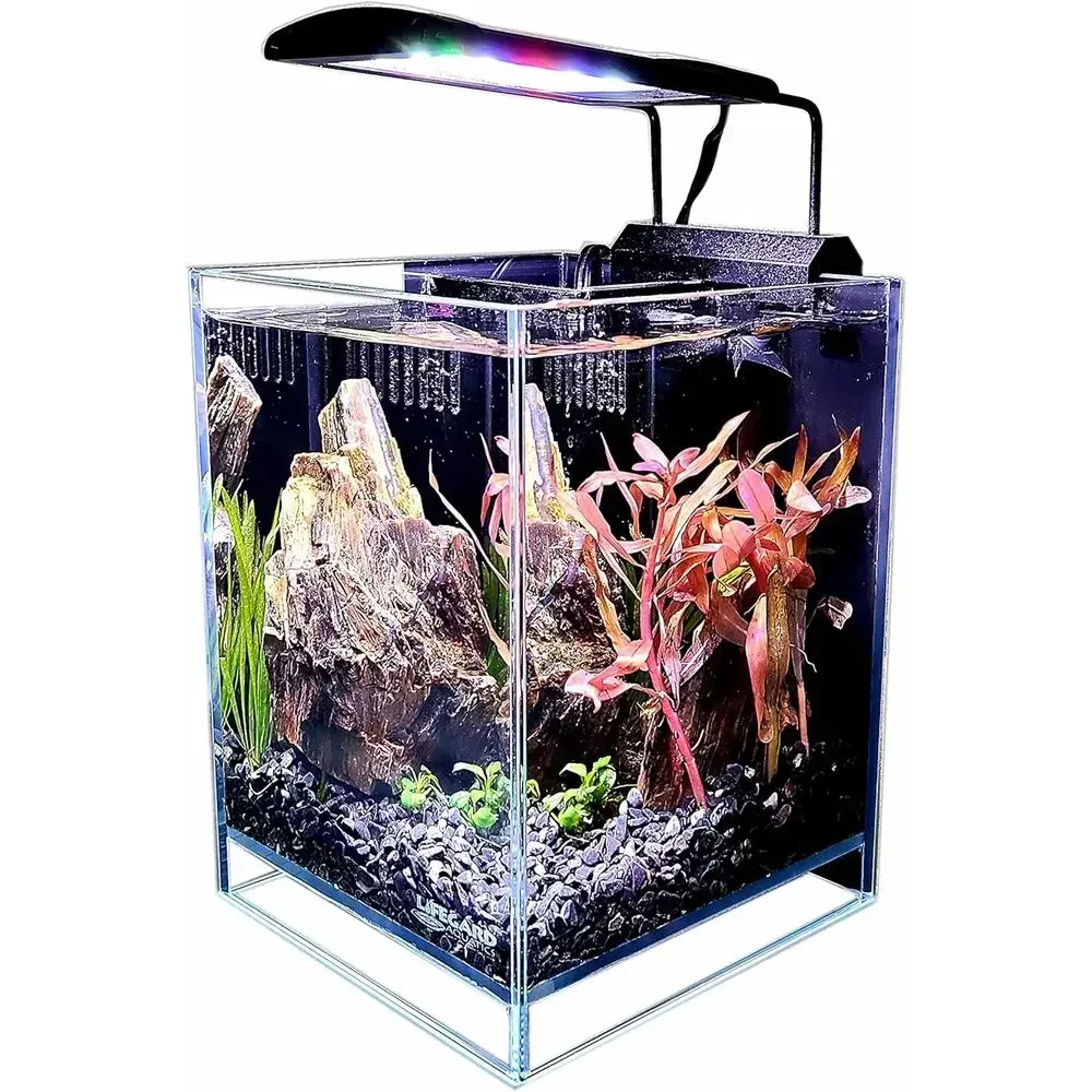 Acuario de Cristal Ultra Trans - Marine Aquarium All In One reseña y precio