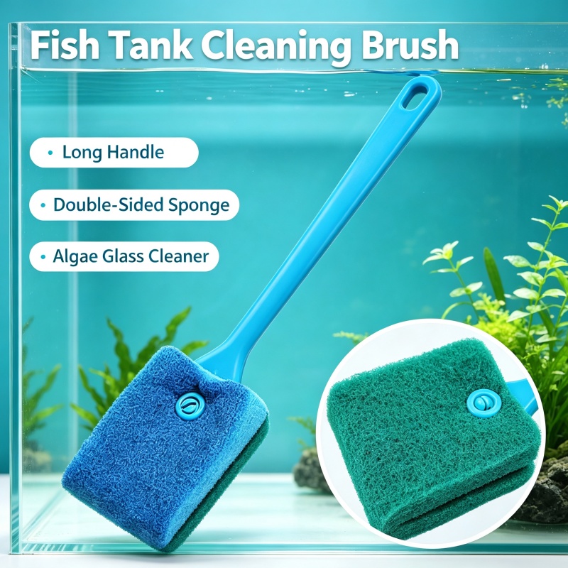 Cepillo de mango largo para ac - Marine Aquarium Glass Scraper reseña y precio